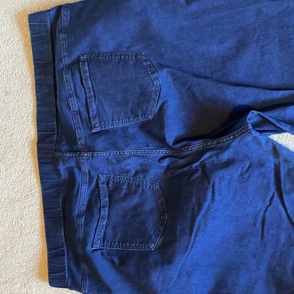 Universal Standard Comfort Denim Stovepipe Jeans - Dark Indigo - Picture 3 of 4